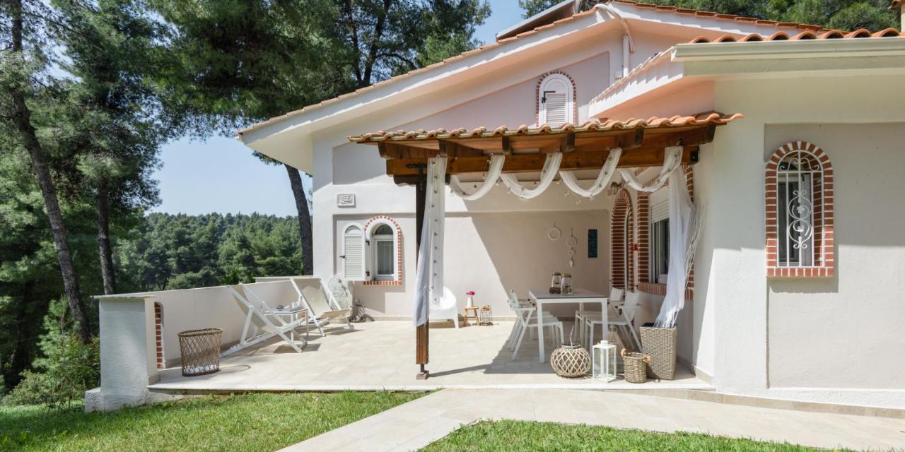 Ekatis Houses In Sani By Halkidiki Villas Bagian luar foto