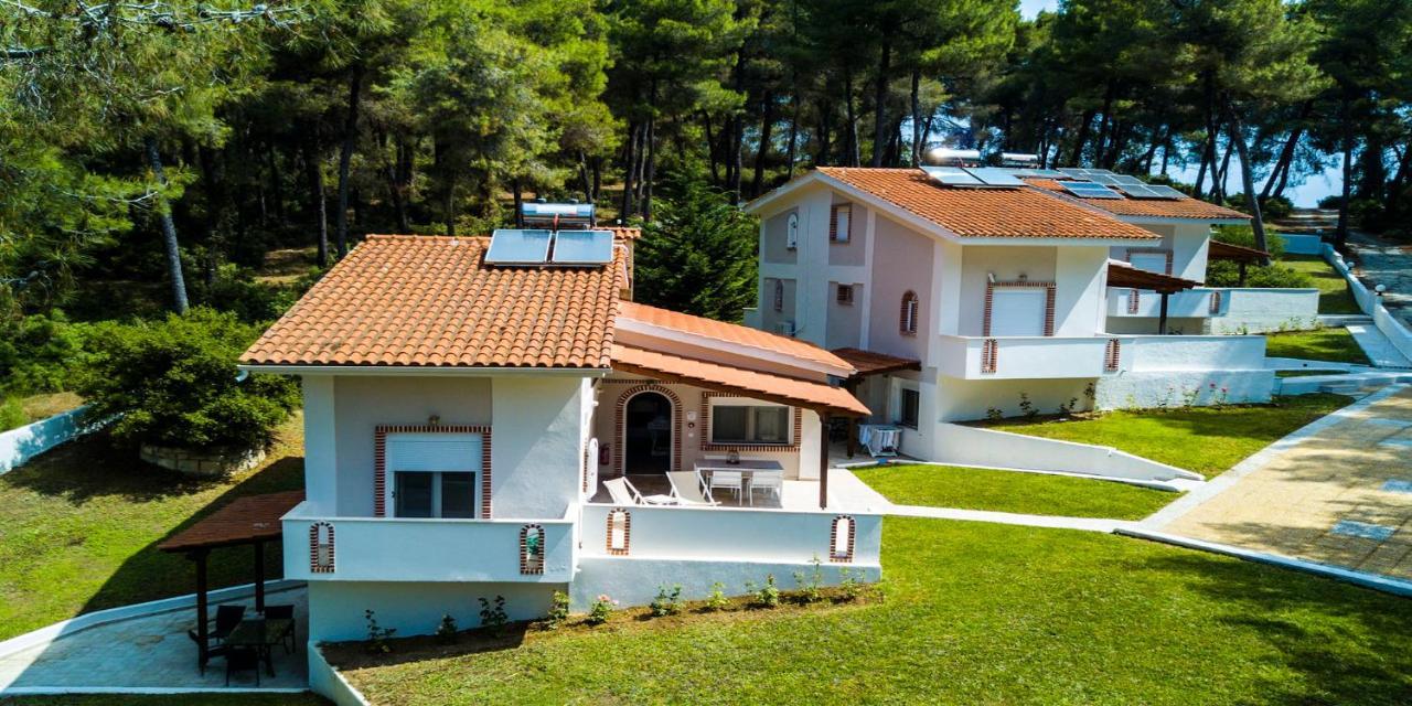 Ekatis Houses In Sani By Halkidiki Villas Bagian luar foto