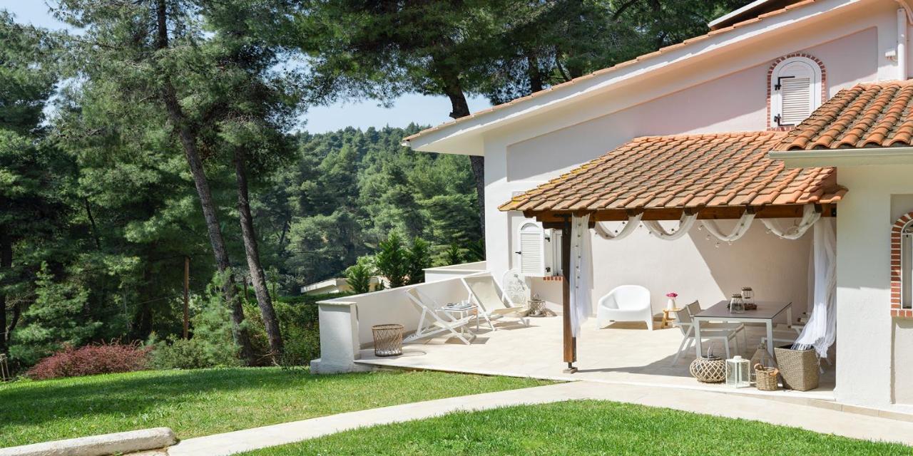 Ekatis Houses In Sani By Halkidiki Villas Bagian luar foto