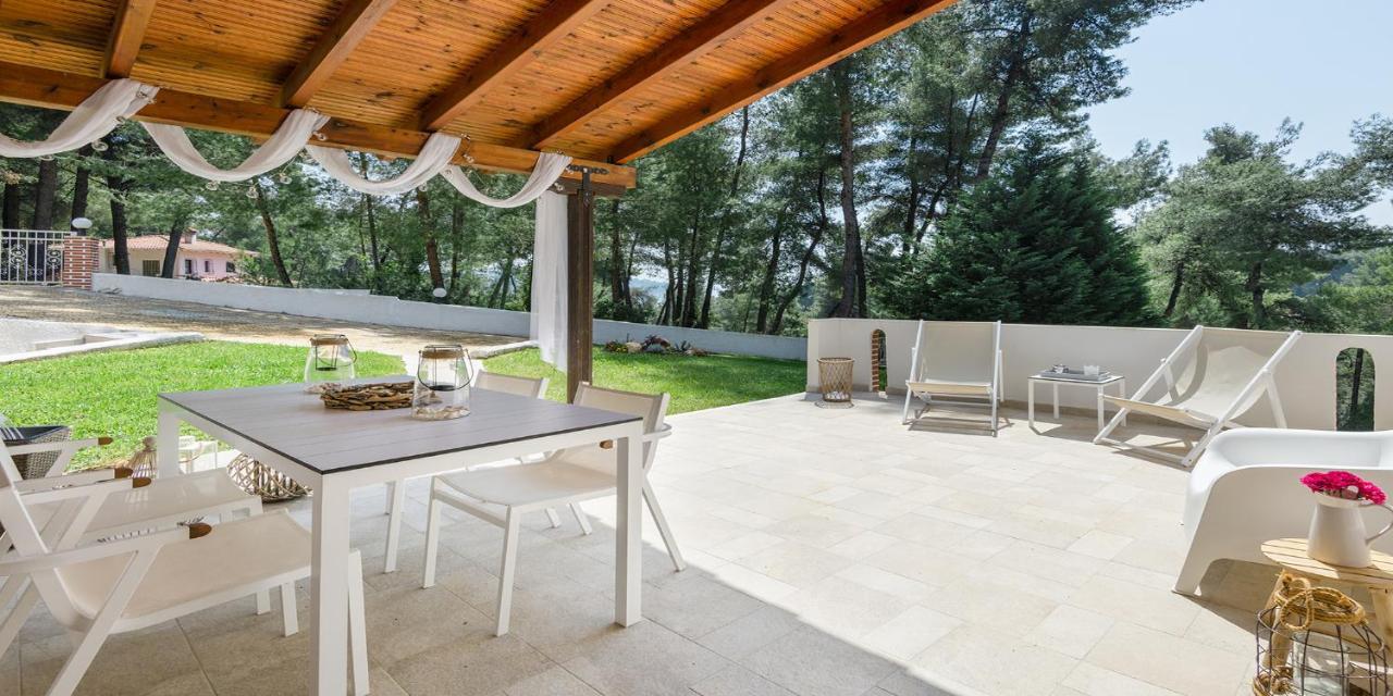 Ekatis Houses In Sani By Halkidiki Villas Bagian luar foto