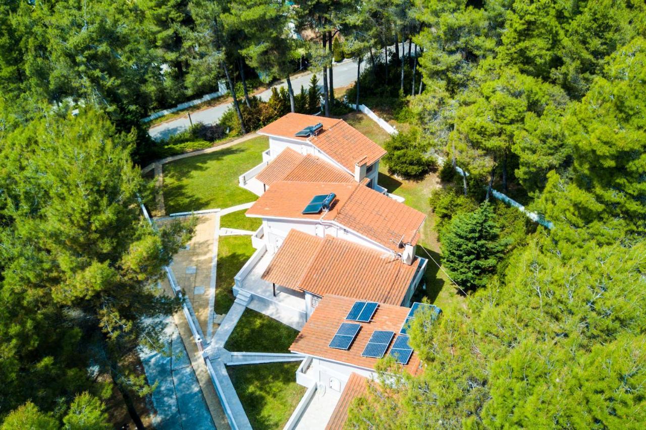 Ekatis Houses In Sani By Halkidiki Villas Bagian luar foto
