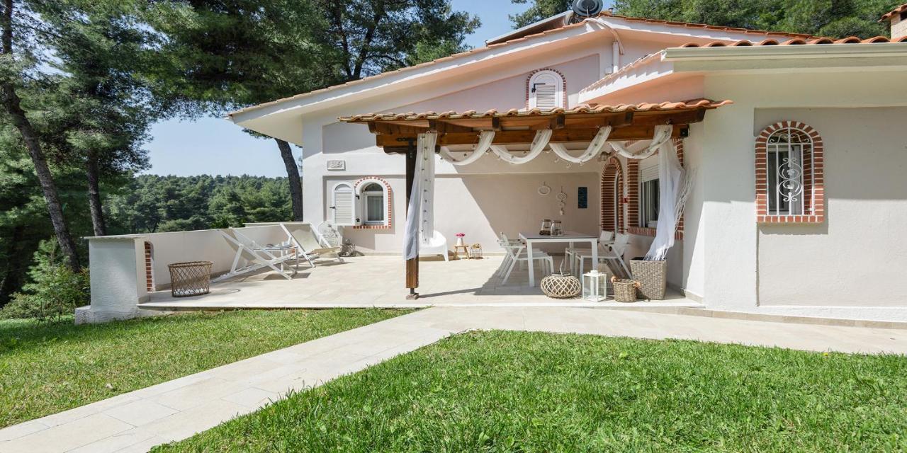 Ekatis Houses In Sani By Halkidiki Villas Bagian luar foto