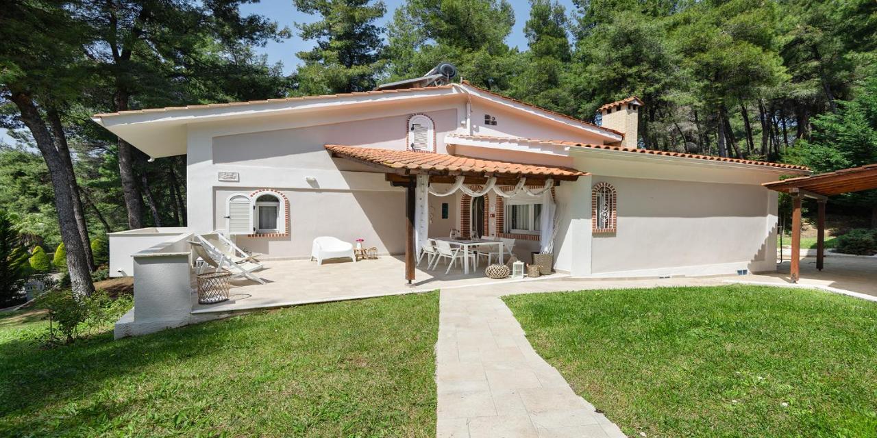 Ekatis Houses In Sani By Halkidiki Villas Bagian luar foto