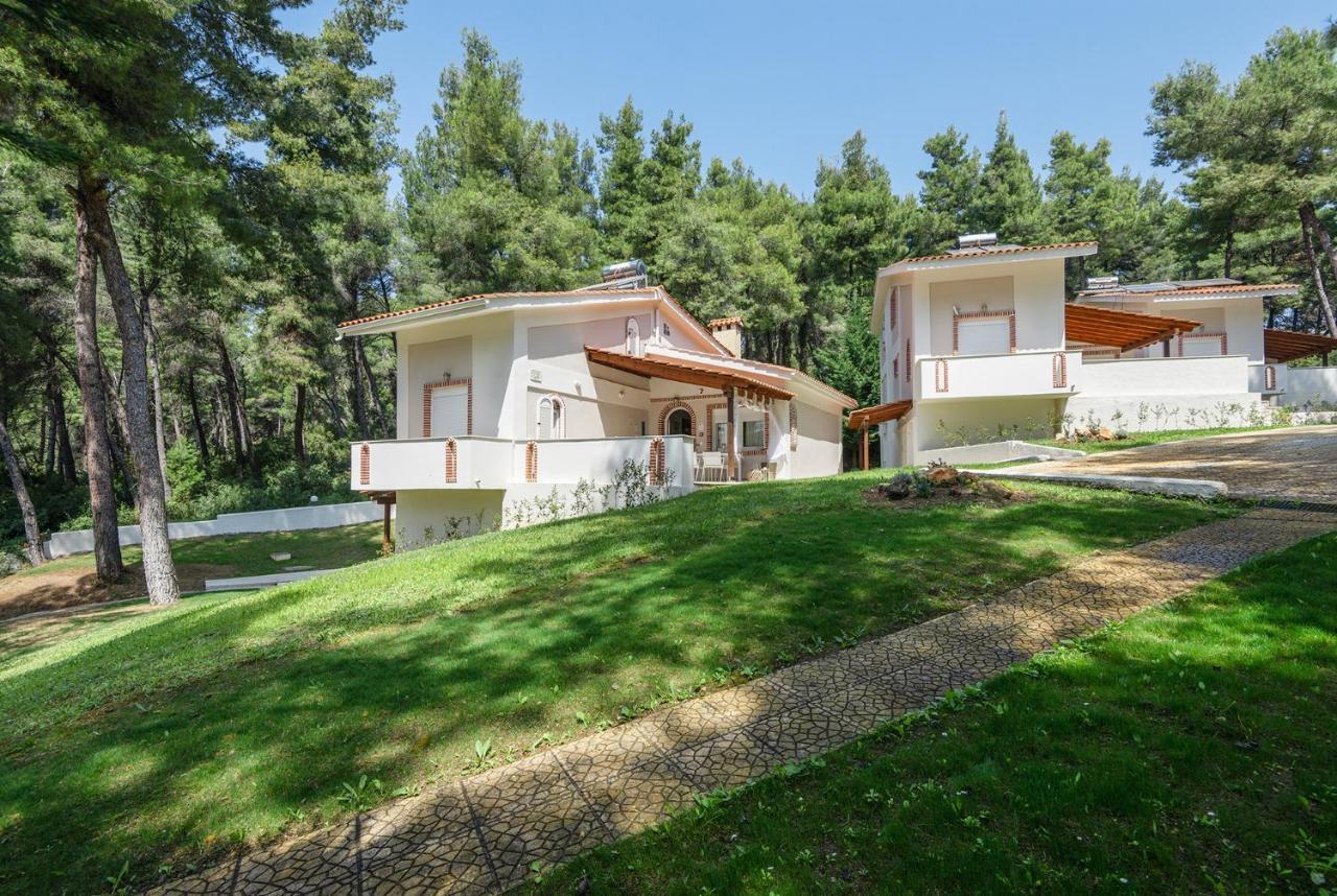 Ekatis Houses In Sani By Halkidiki Villas Bagian luar foto